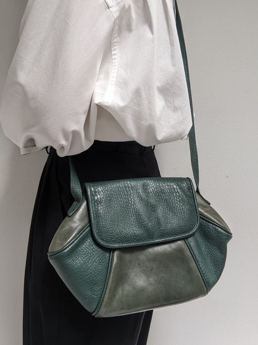 Vintage Jade Leather Purse