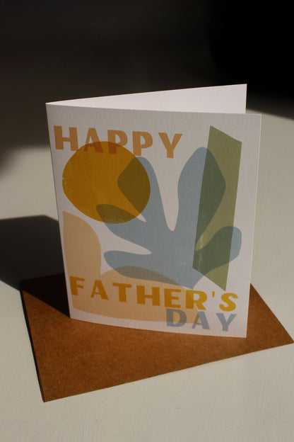 Abstract Father's Day Card