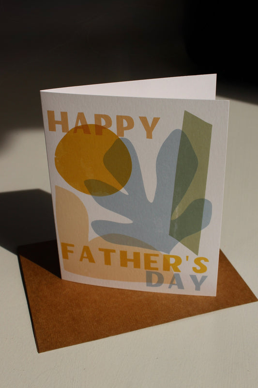 Abstract Father's Day Card