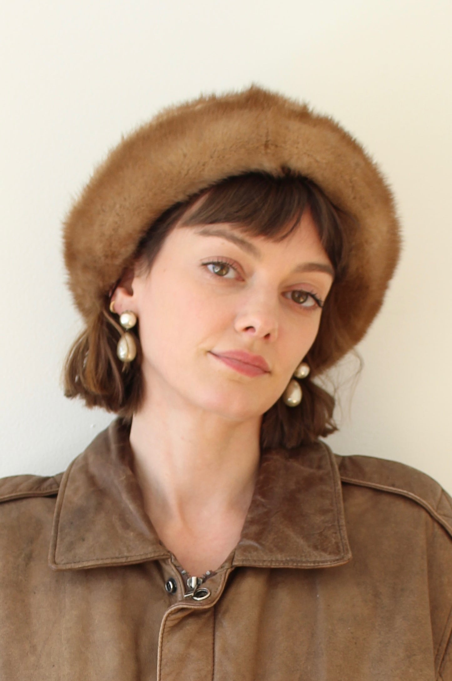 Lovely Vintage Faux Pearl Drop Earrings