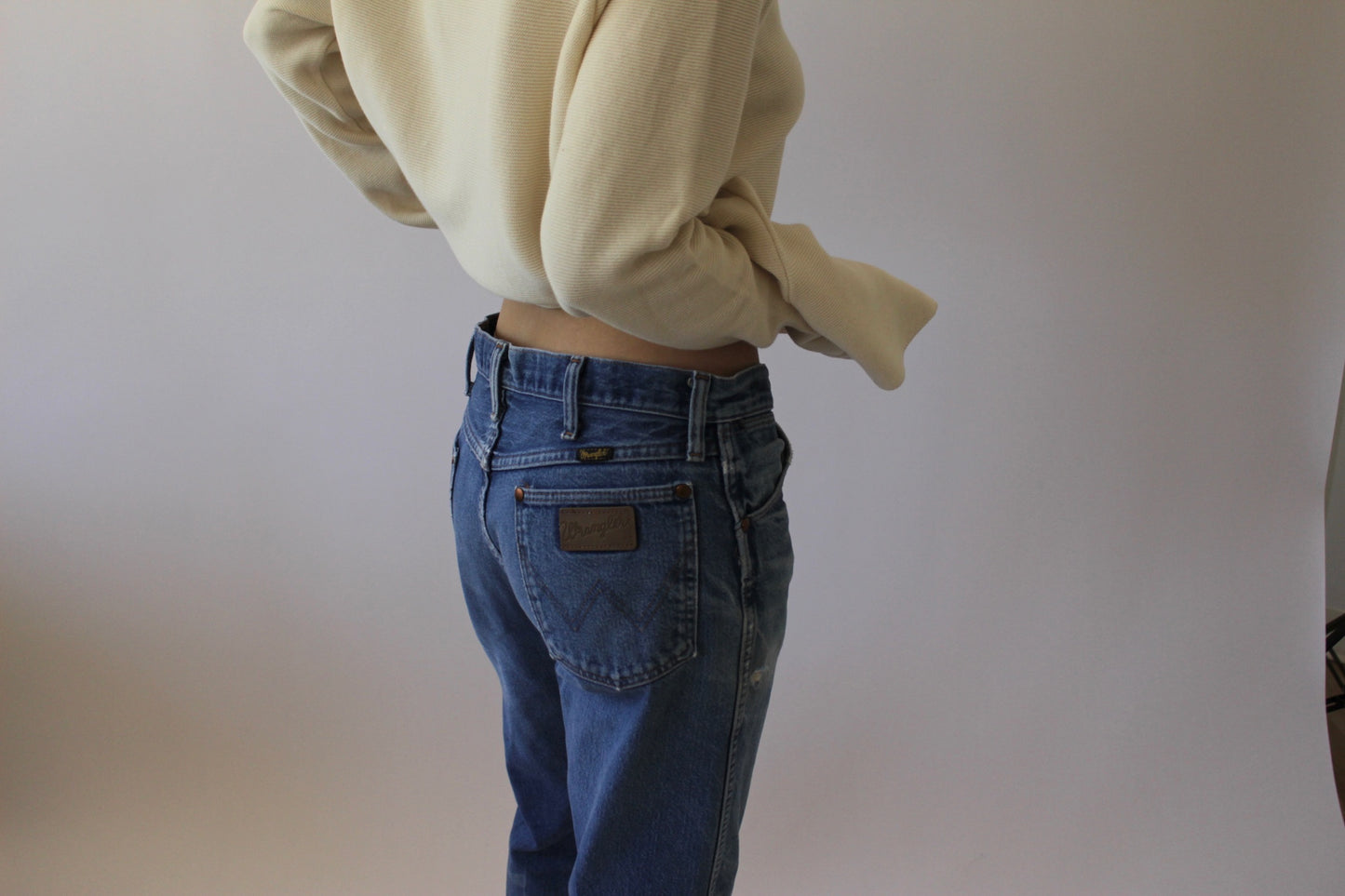 Vintage Distressed Wrangler Denim