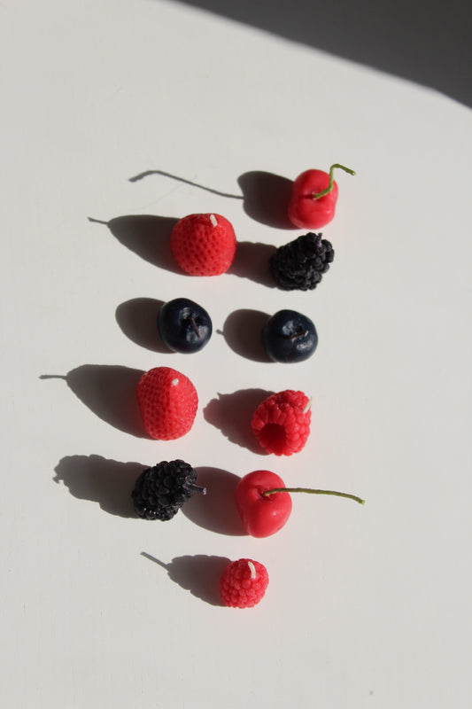 Fruit Birthday Candles