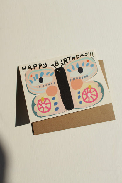 Birthday Butterfly Card