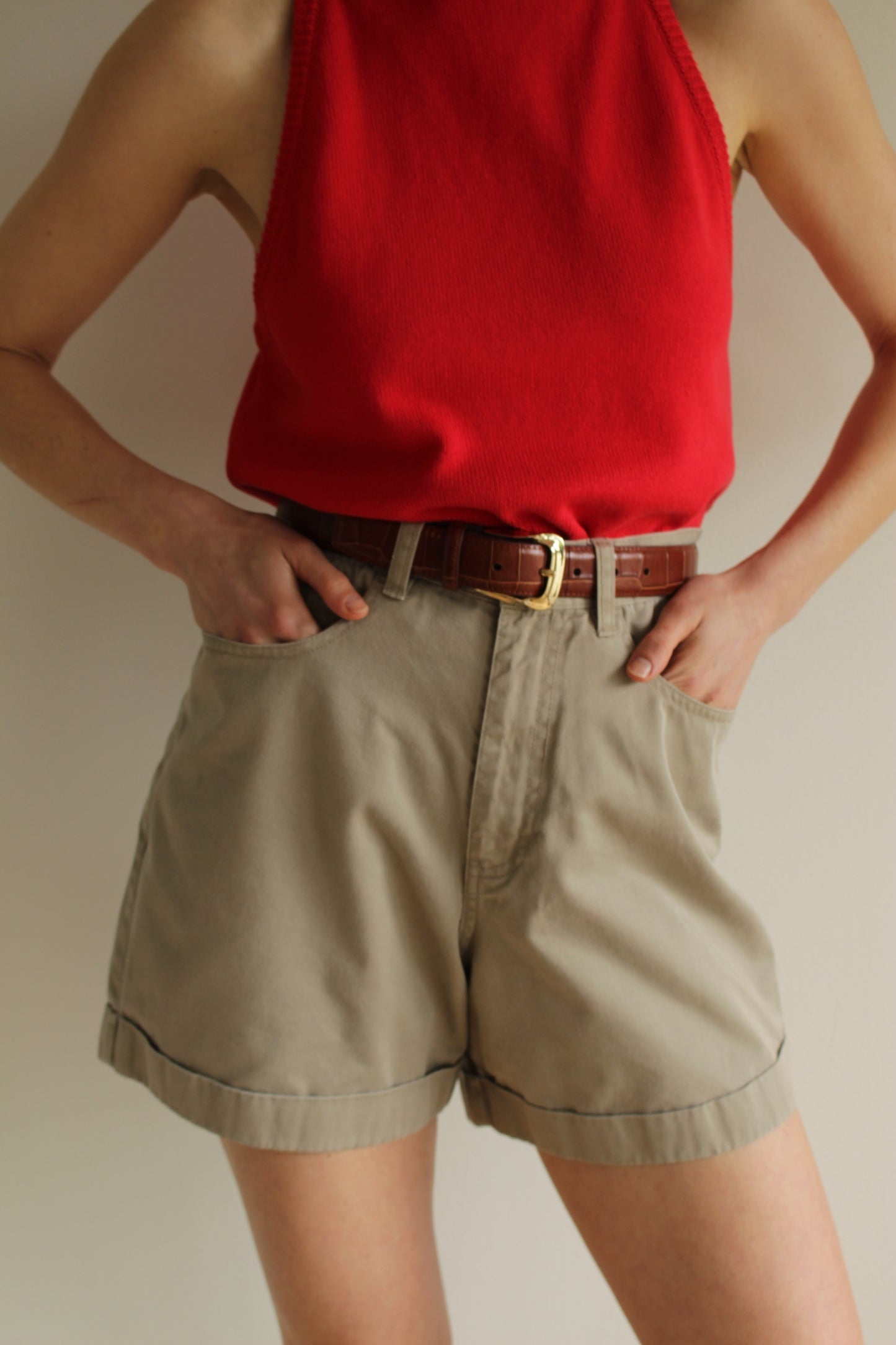 90s Calvin Klein Twilled Shorts