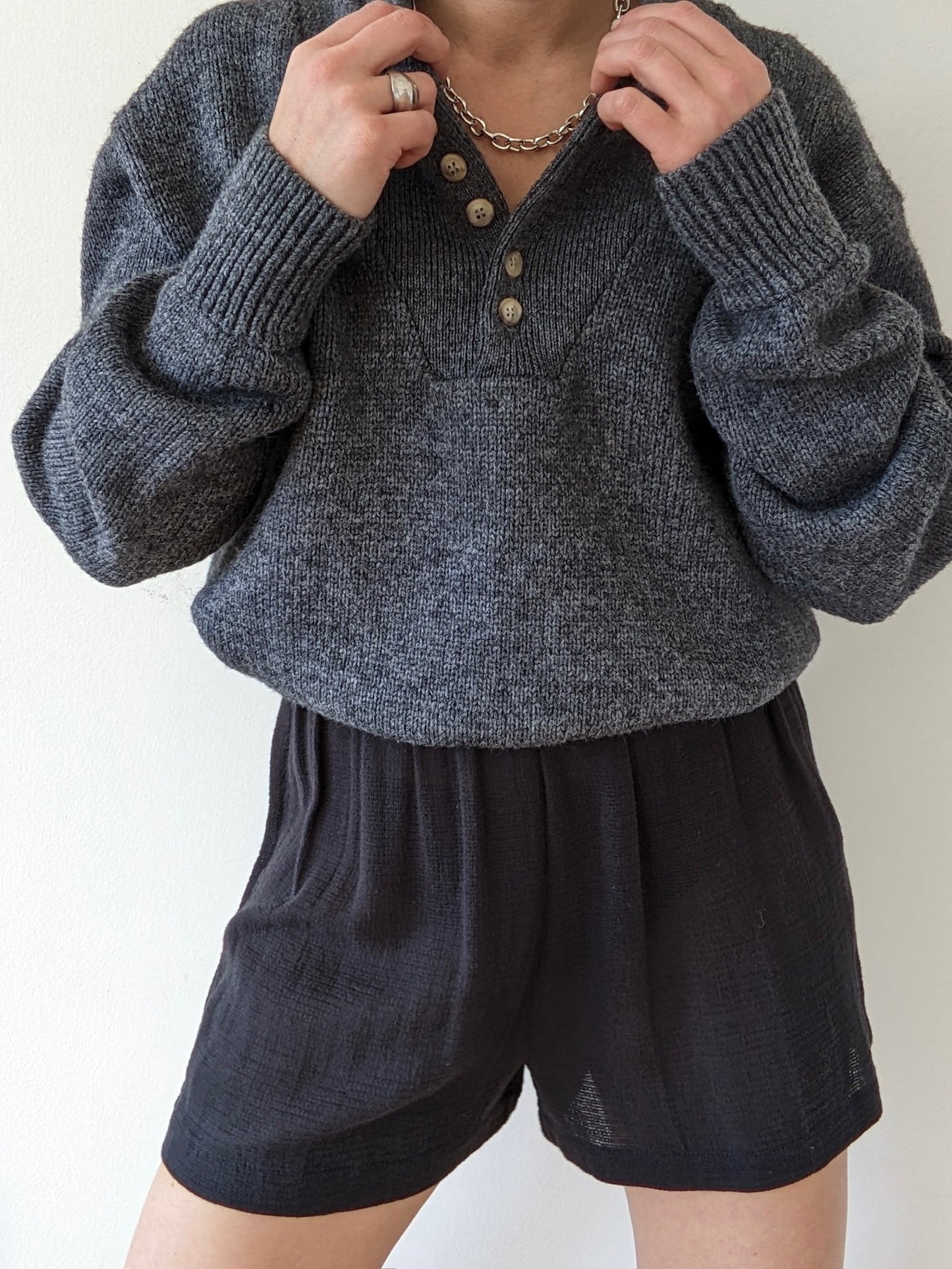 Vintage Stone Wool Henley