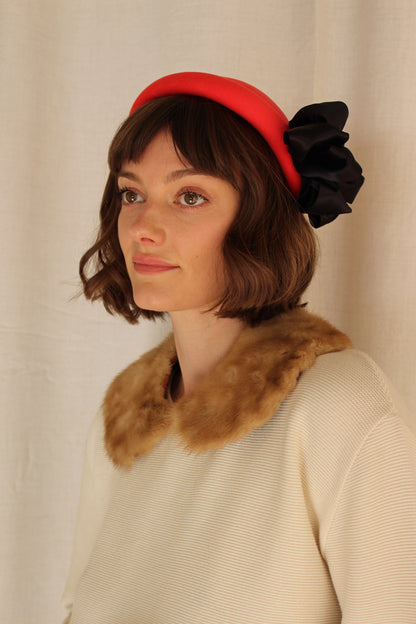 Vintage Almond Fur Collar