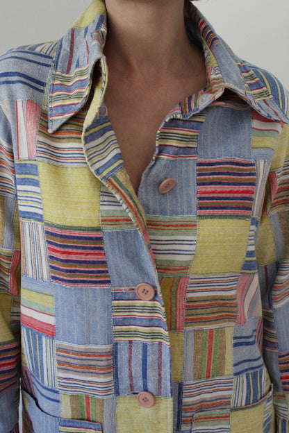 Rare Vintage Patchwork Coat