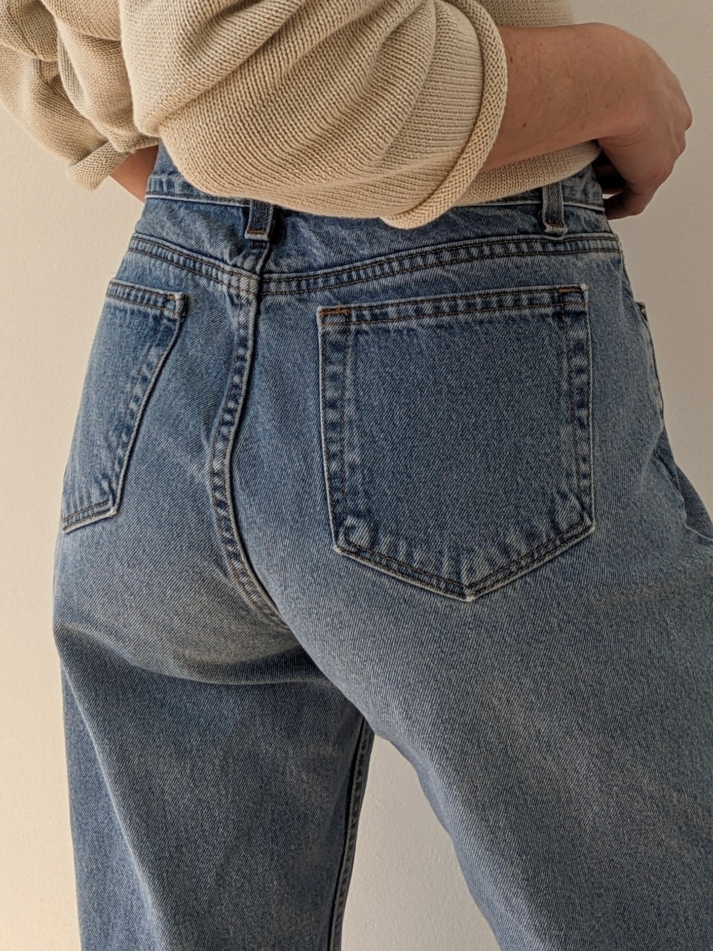Classic Vintage Blue Denim
