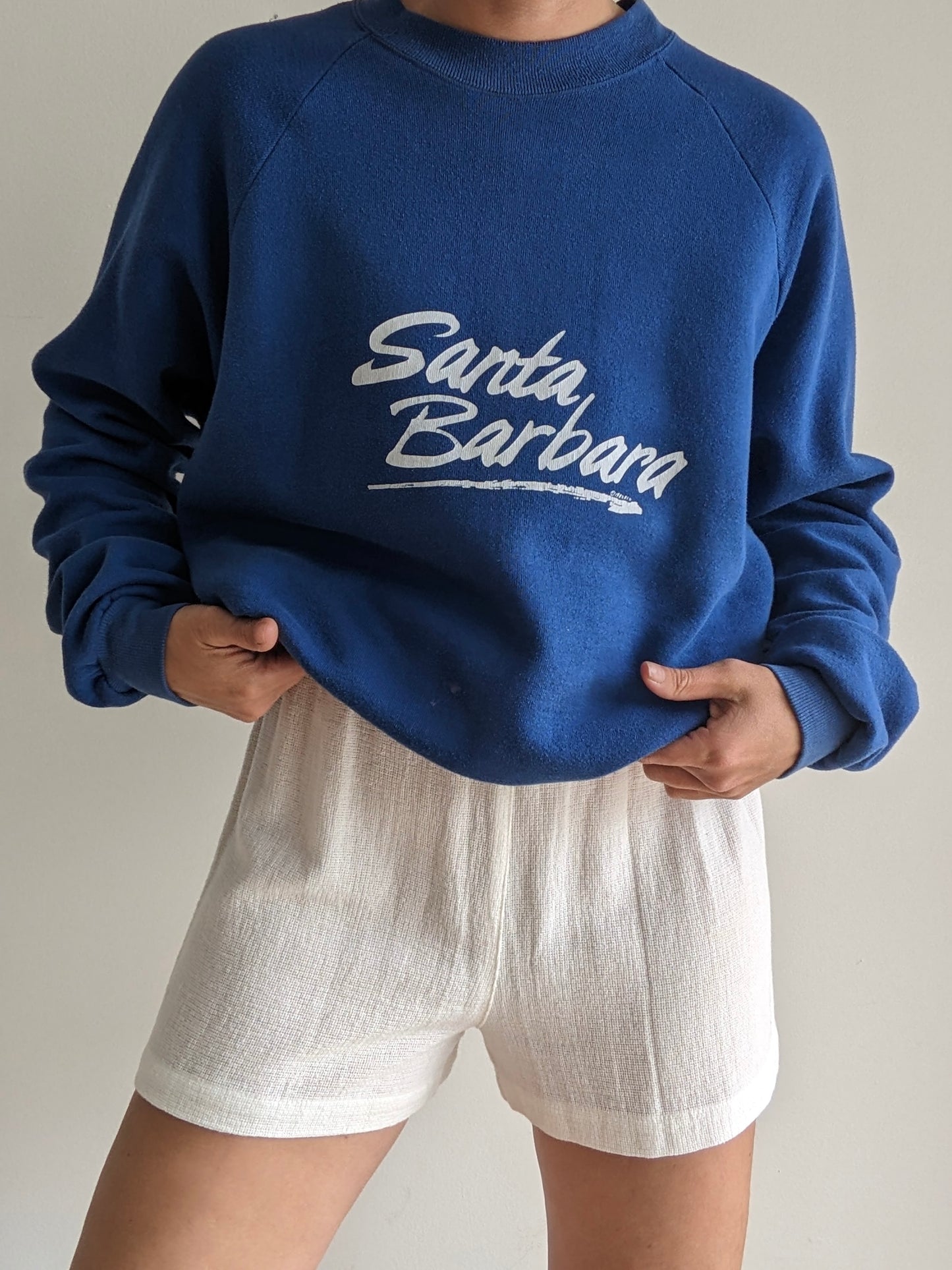 Vintage "Santa Barbara" Raglan Sweatshirt