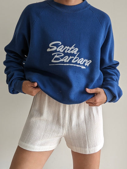 Vintage "Santa Barbara" Raglan Sweatshirt