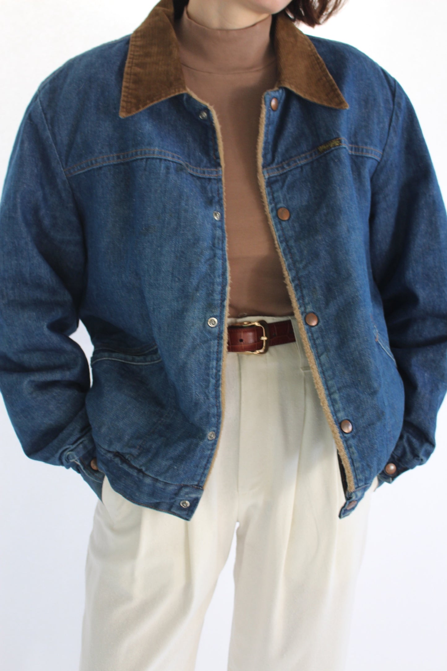 Vintage Wrangler Denim Lined Jacket