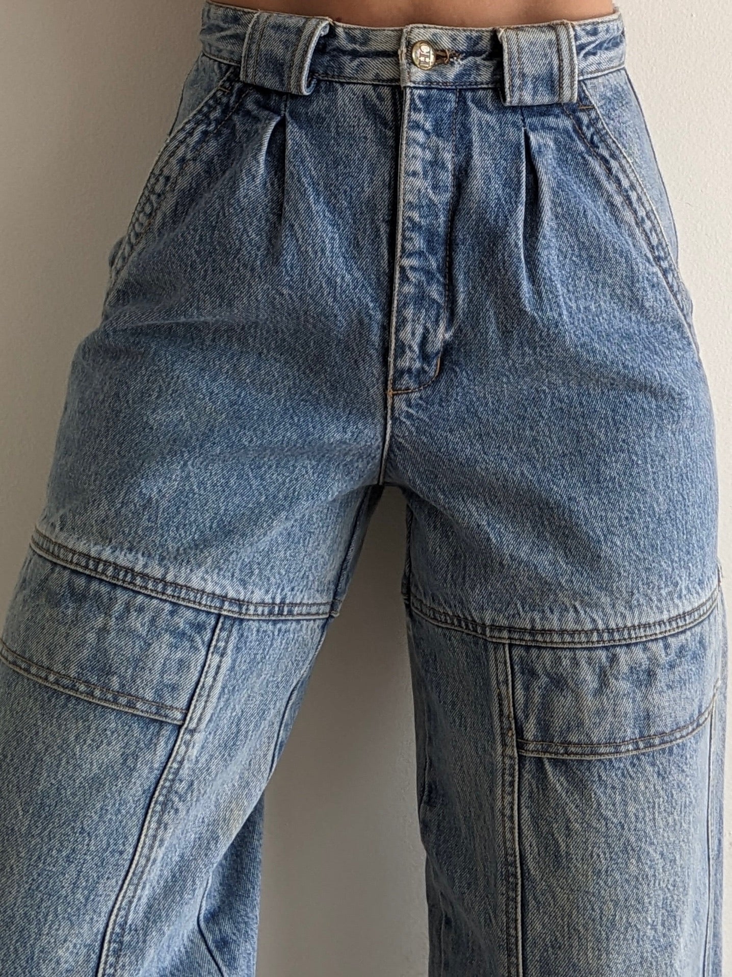 Incredible Vintage Cargo Denim