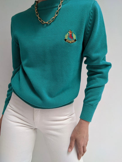 Vintage Embroidered Bermuda Sweater