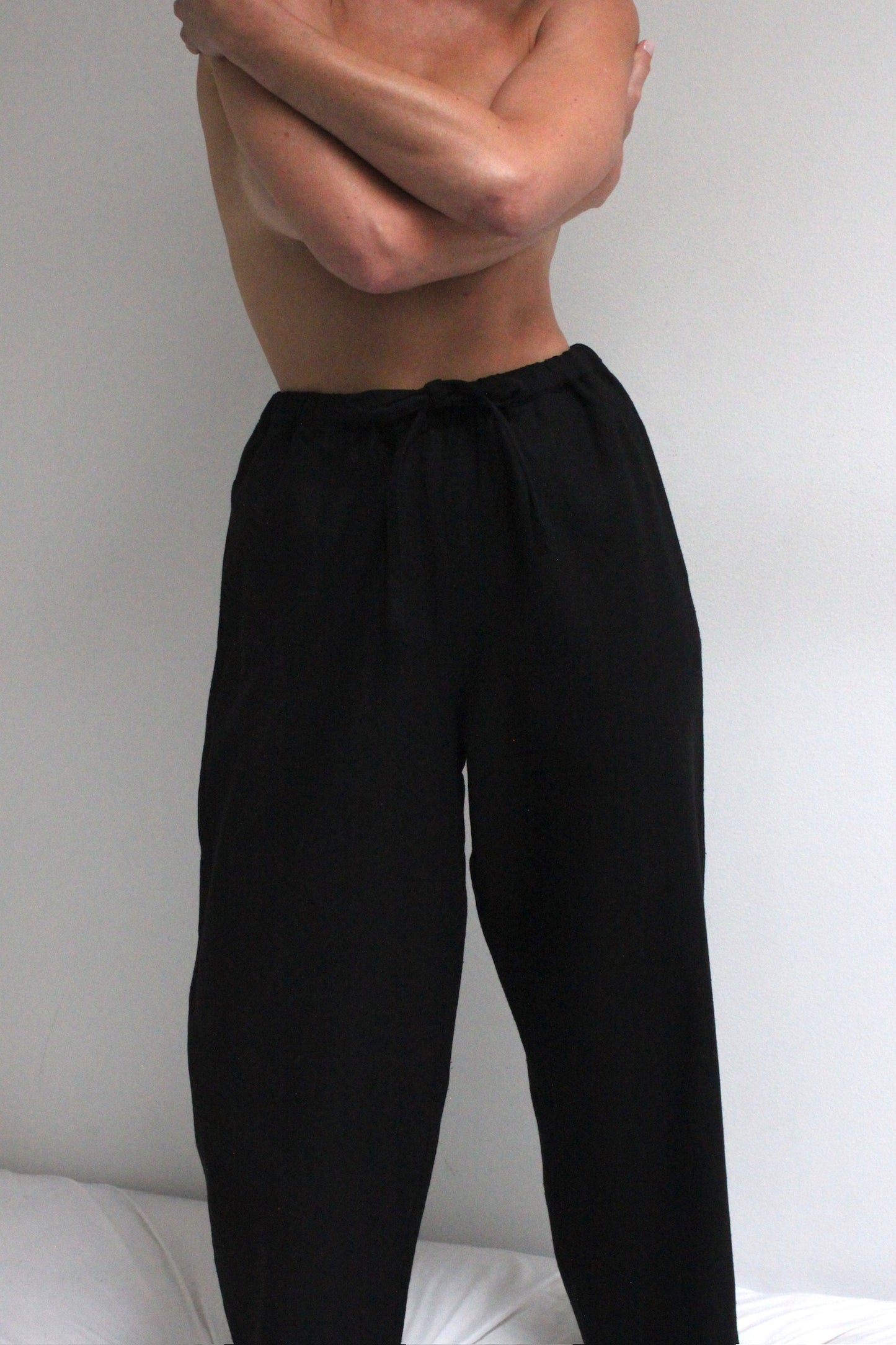 Dimitri Woven Silk Pant