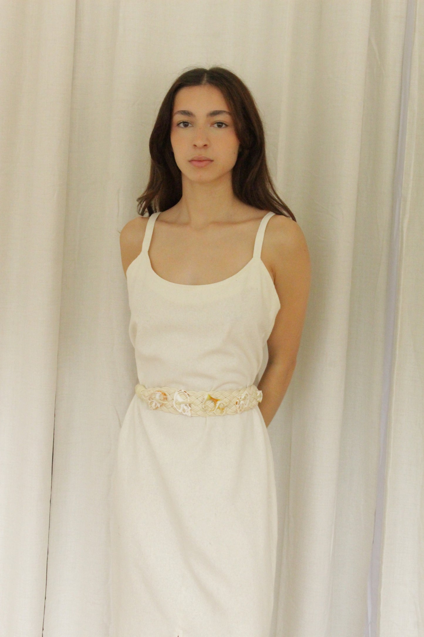 Vintage Macrame Shell Belt