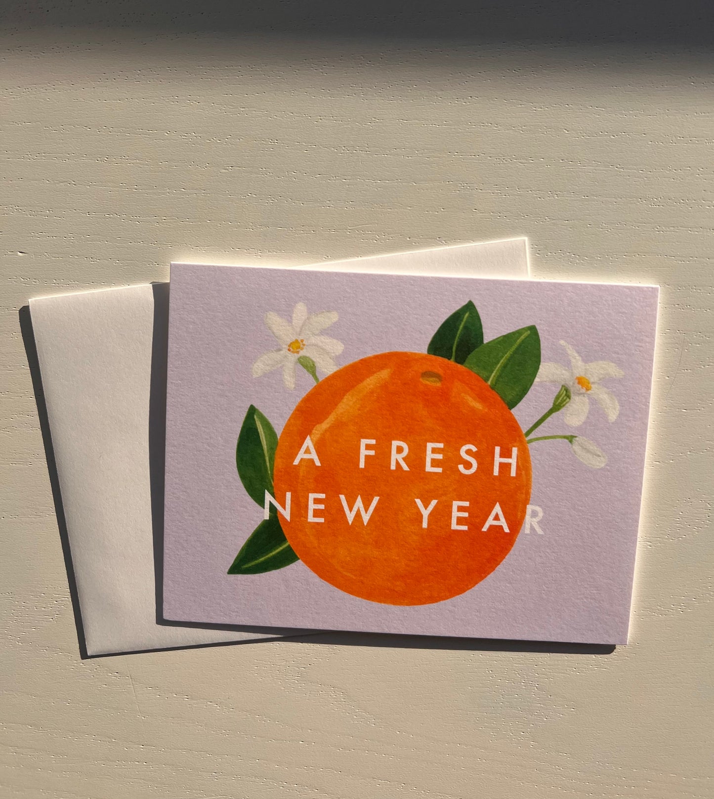 A Fresh New Year Card