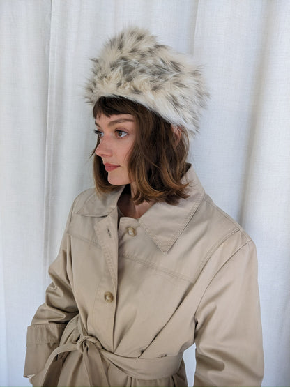 Lovely Vintage Faux Fur Hat