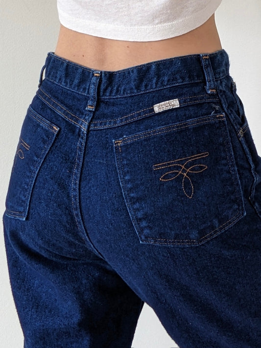 Vintage Indigo High Rise Denim