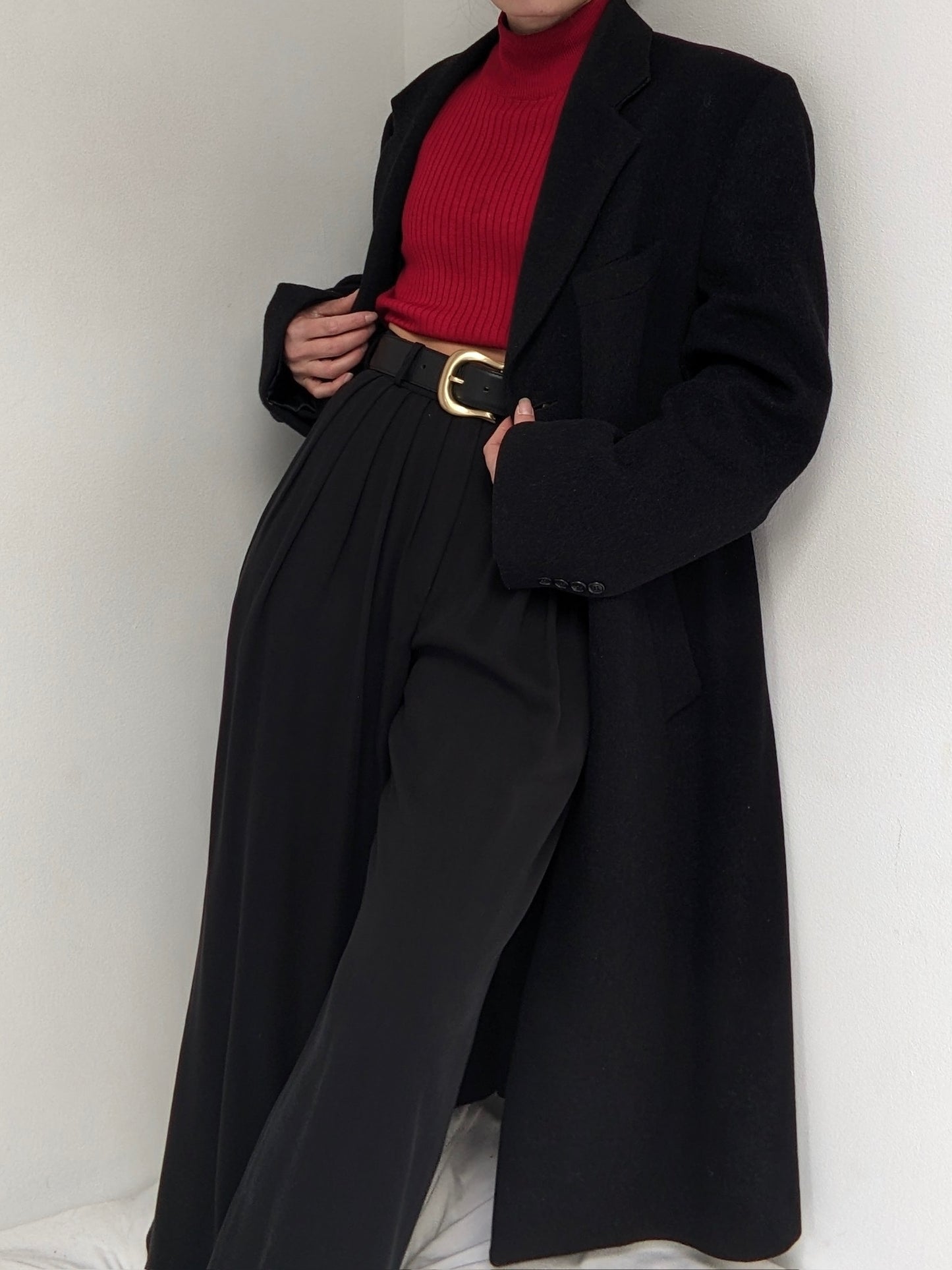 Luxurious Vintage Pure Cashmere Coat