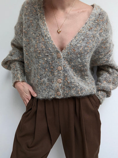 Stunning Vintage Mohair Cardigan