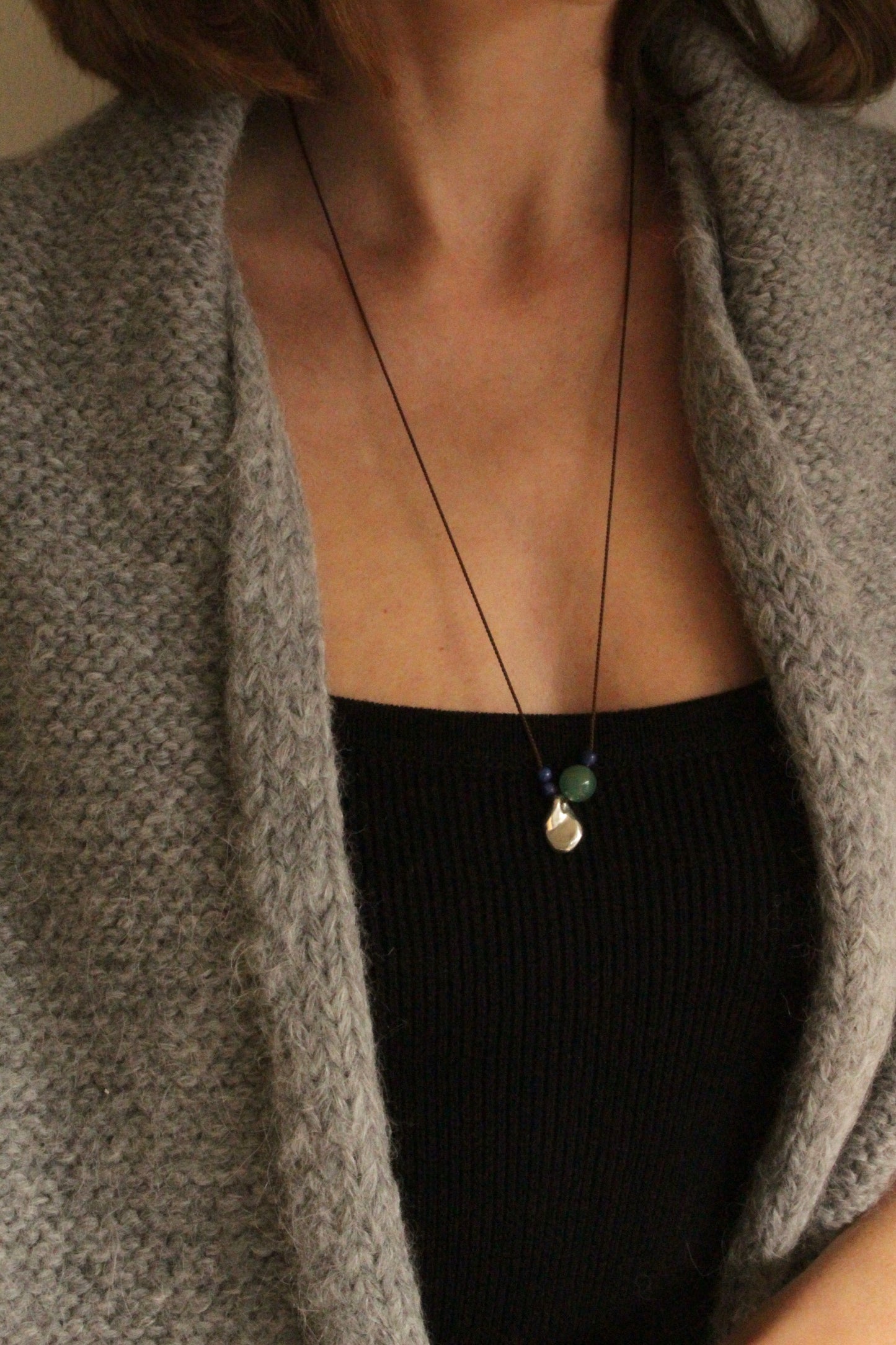 Pebble Charm Necklace