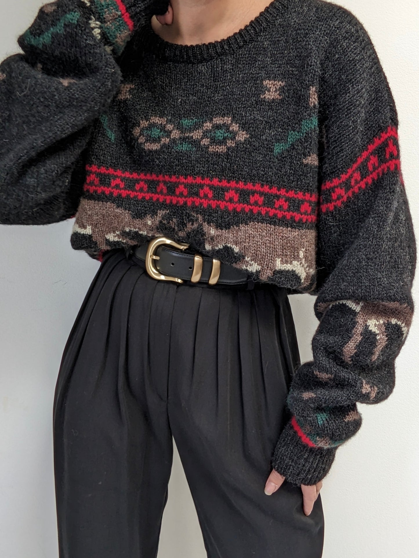 Amazing Vintage Woolrich Winter Wool Sweater