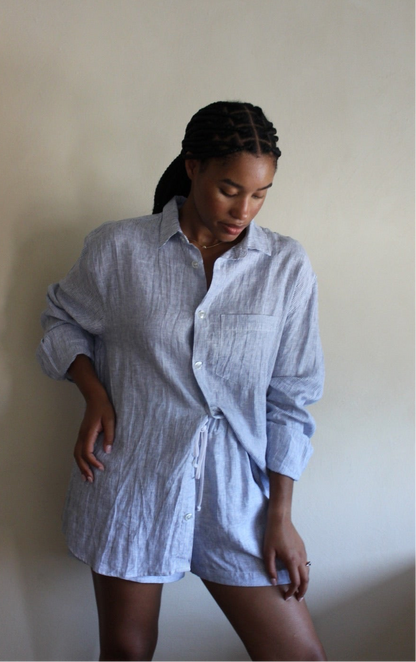 Arlo Linen Button Up