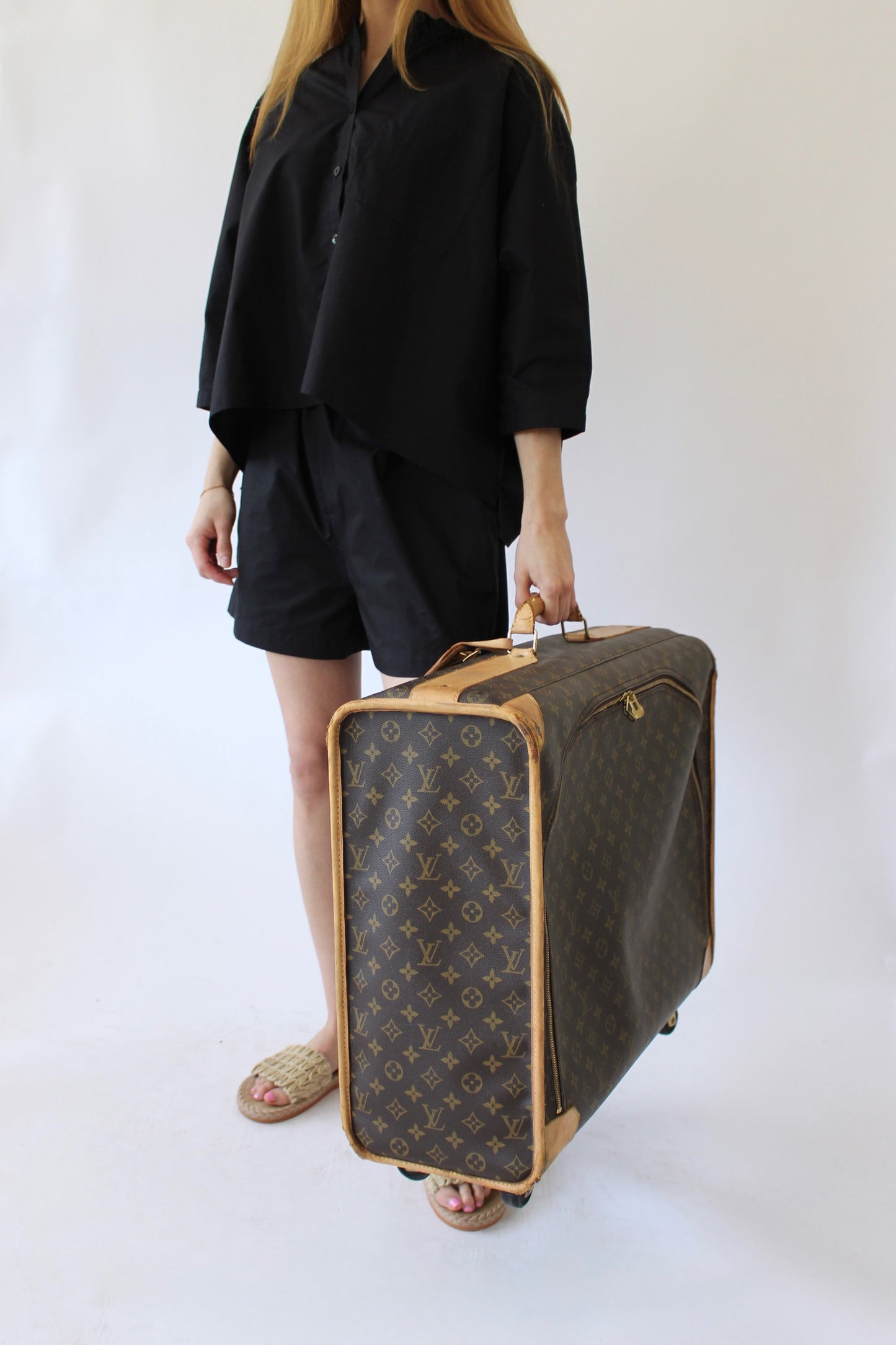 Vintage Louis Vuitton Monogram Pullman Suitcase