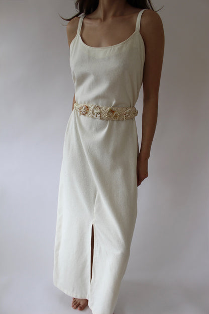 Vintage Macrame Shell Belt