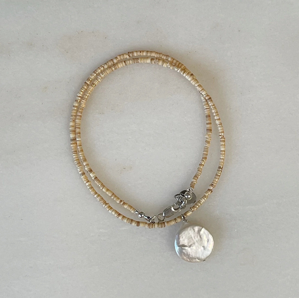 Mini Shell Wrap Anklet