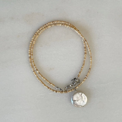 Mini Shell Wrap Anklet