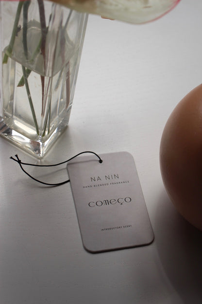 Começo No. 5 Fragrance Card / Lemon, Lavender, Ricotta