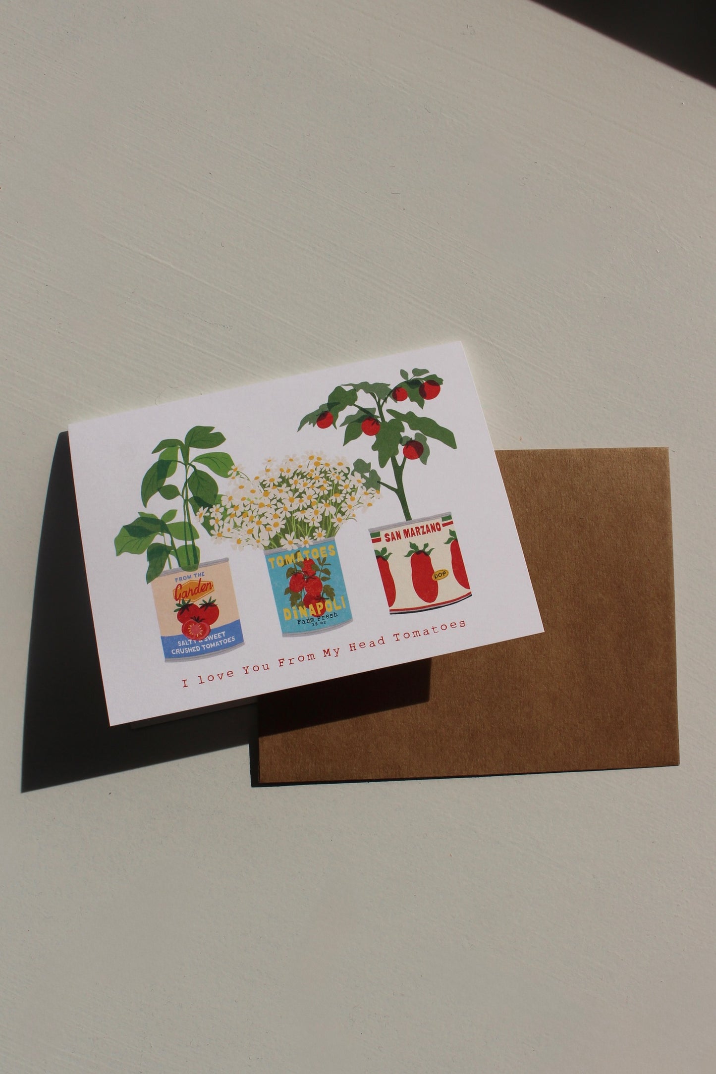 Tomato Plant Love Card