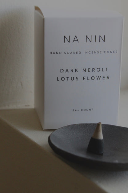 Dark Neroli & Lotus Flower Incense Cones