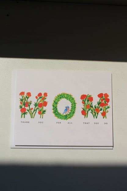 Thank you Mom Card