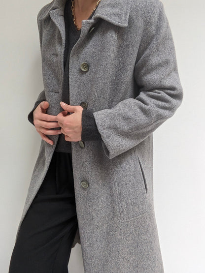 Lovely Vintage Ash Wool Coat