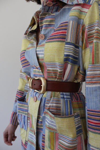 Rare Vintage Patchwork Coat