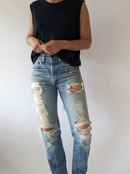 Vintage Levi's Ultra-Distressed Denim