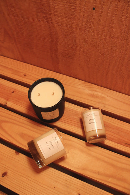 Cedar & Santal Candle / Available in Multiple Sizes