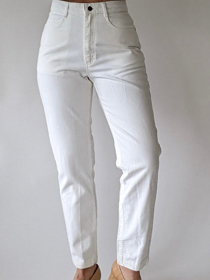 Vintage Lee White Denim