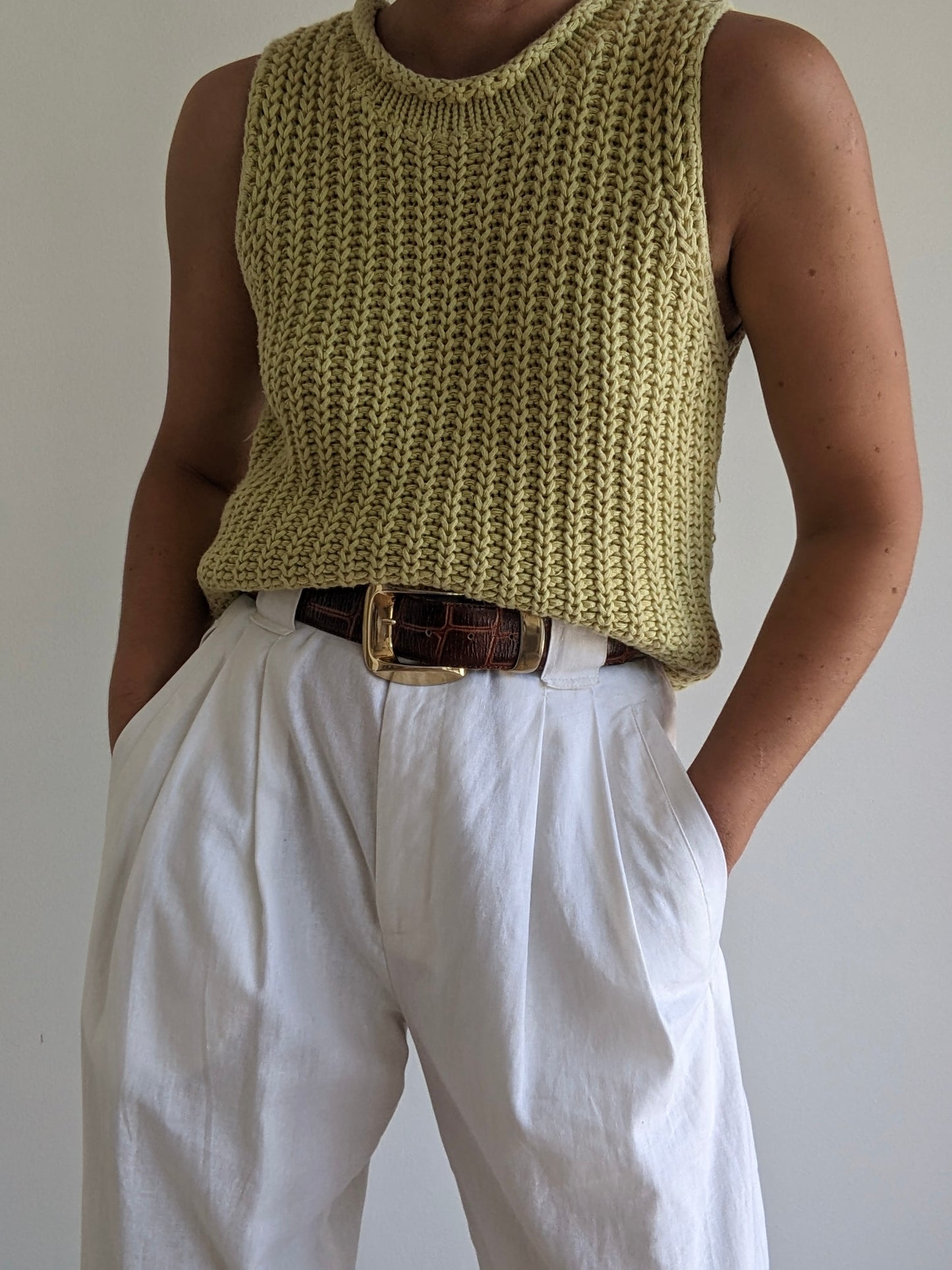 Vintage Kiwi Sweater Tank
