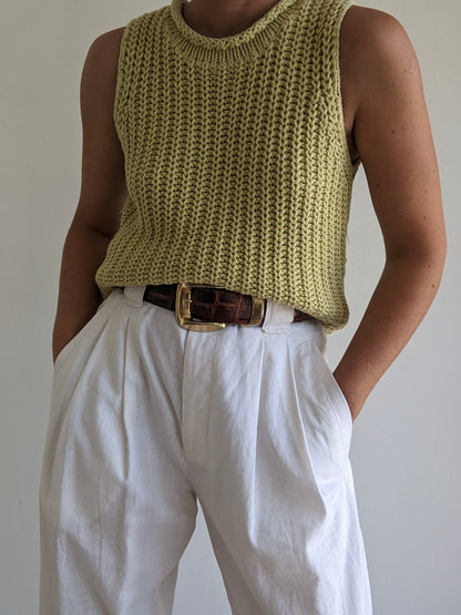 Vintage Kiwi Sweater Tank