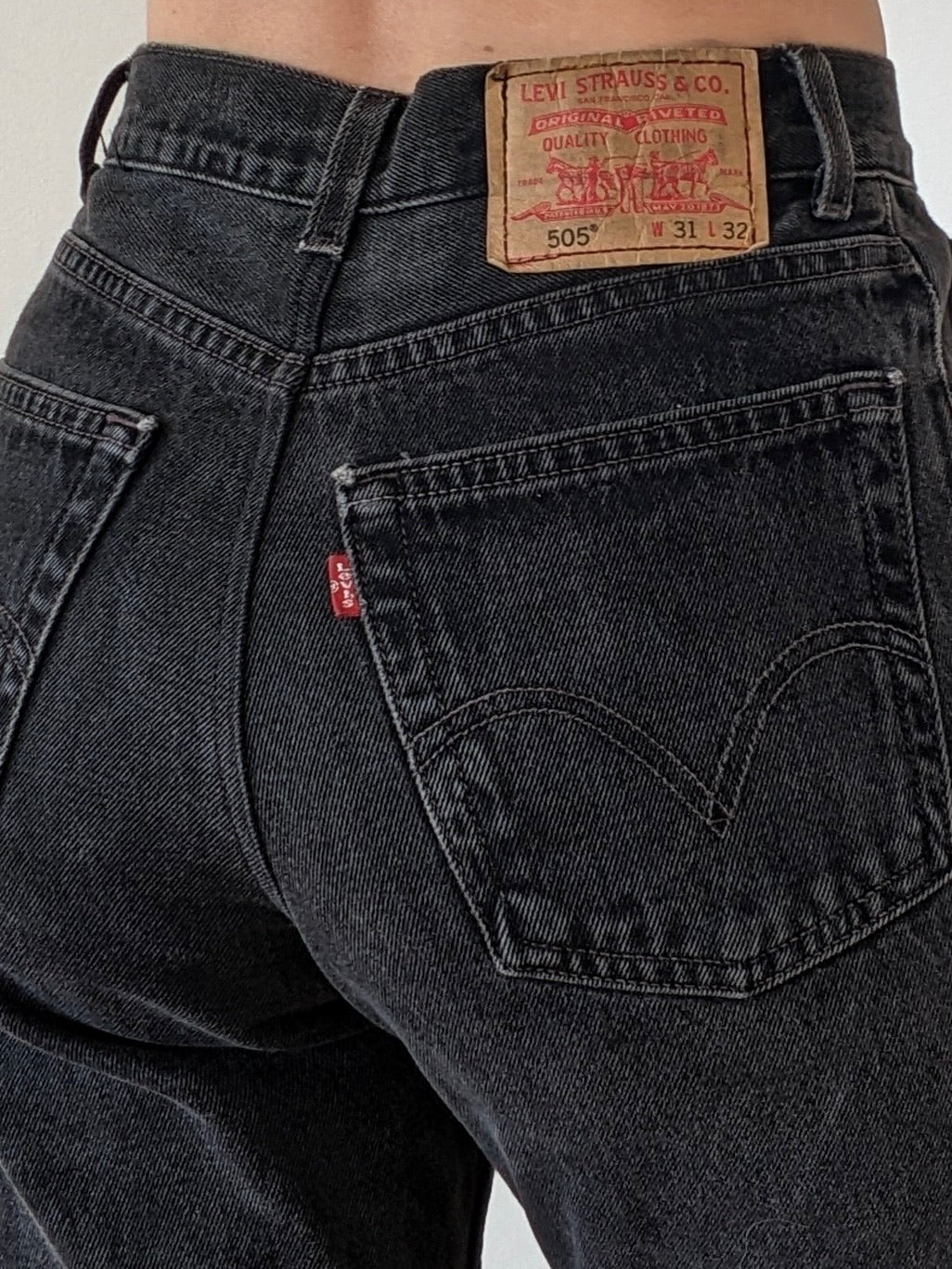 Favorite Vintage Levi's 505 Black Denim