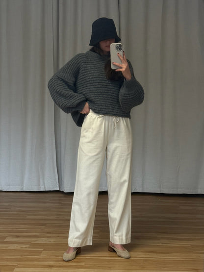 Vintage Italian Smoke Woven Wool Hat