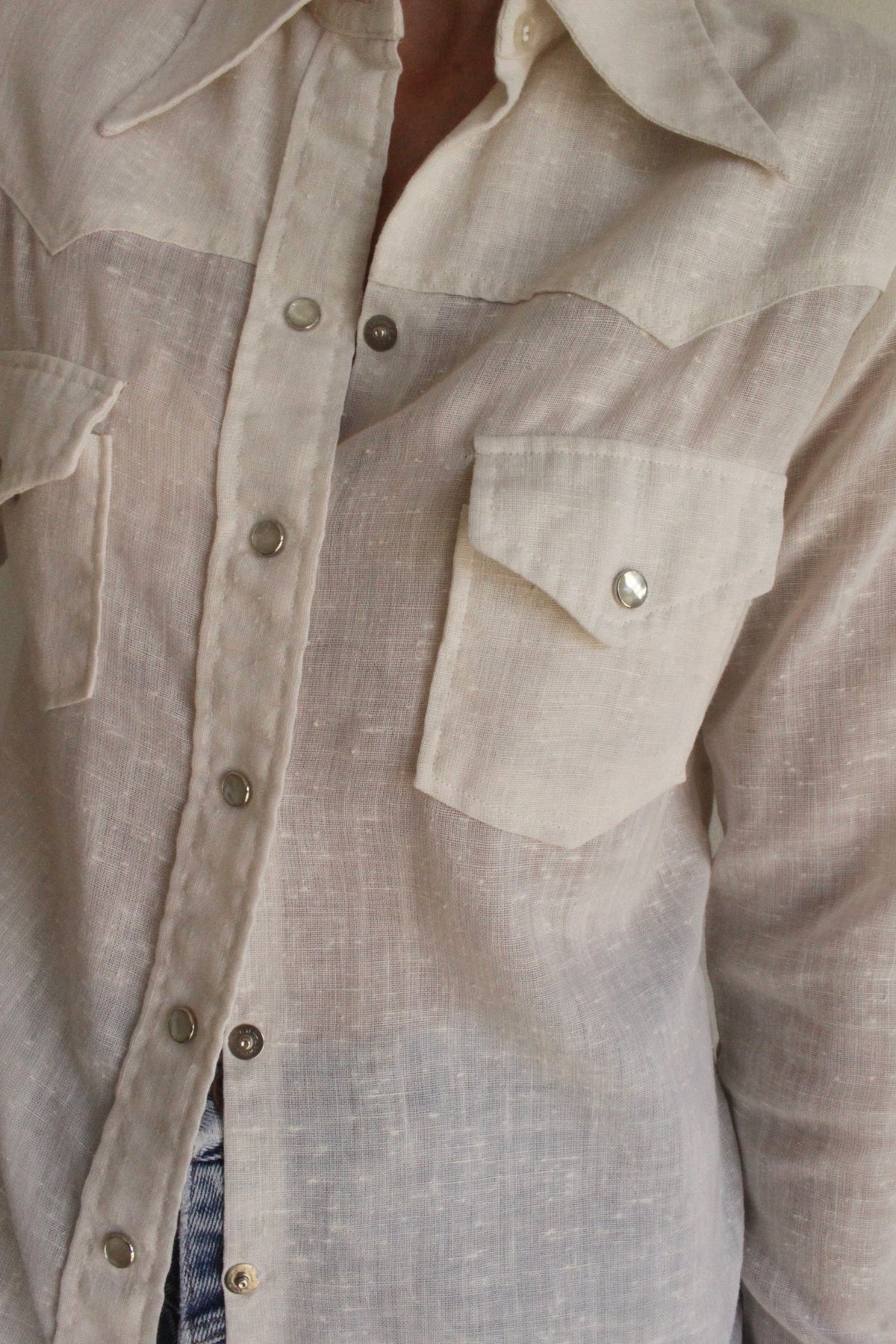 Vintage Wrangler Pearl Snap Shirt