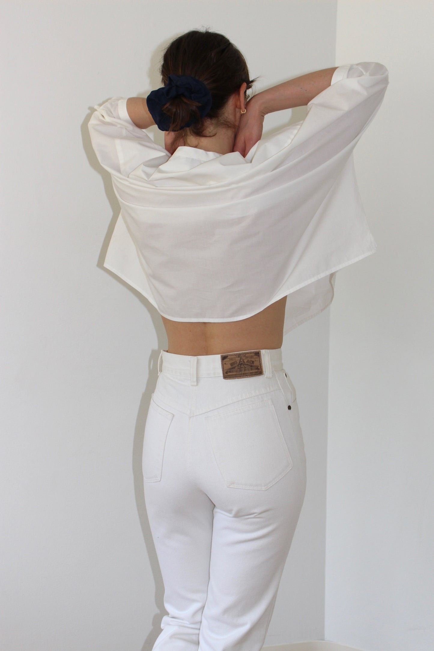 Favorite Vintage High Rise White Denim