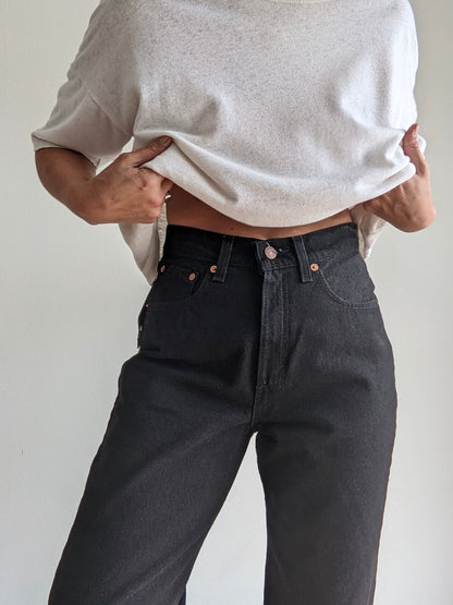 Deadstock Vintage Levi's Black Jeans