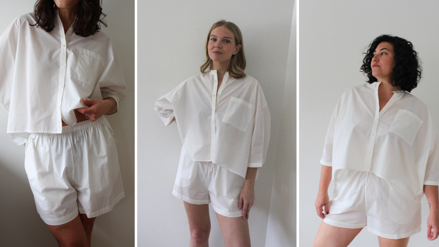 Adrian Cotton Poplin Top