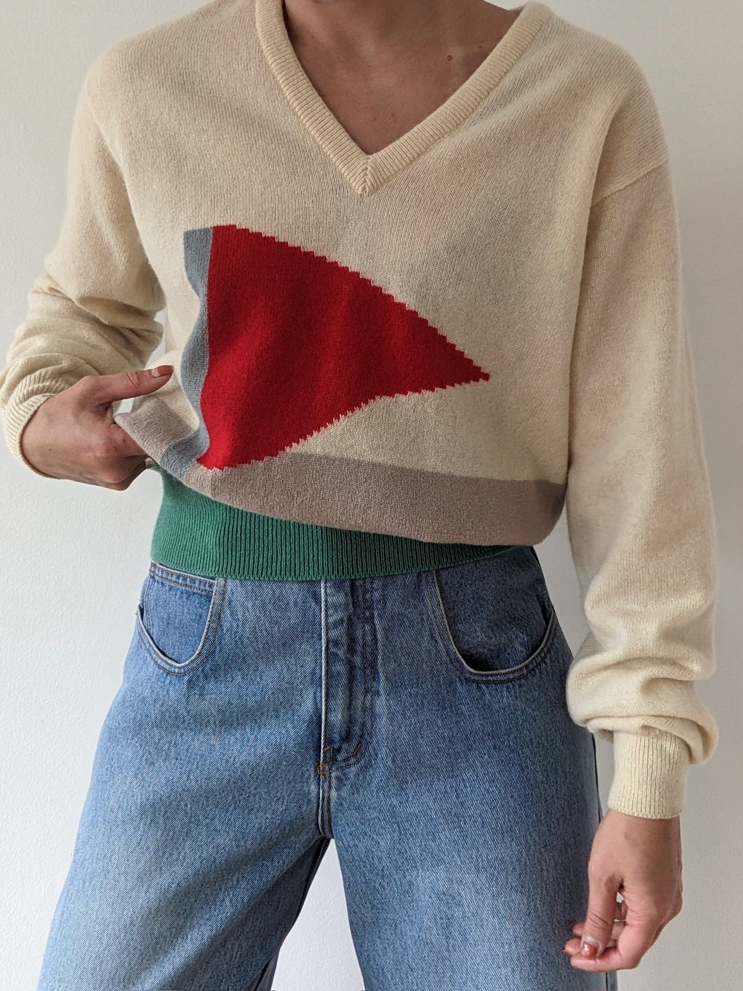Rare Vintage Pringle Wool Golf Graphic Sweater