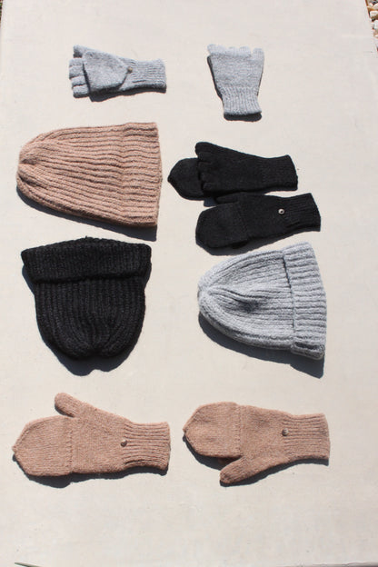 Frankie Knitted Suri Alpaca Hat